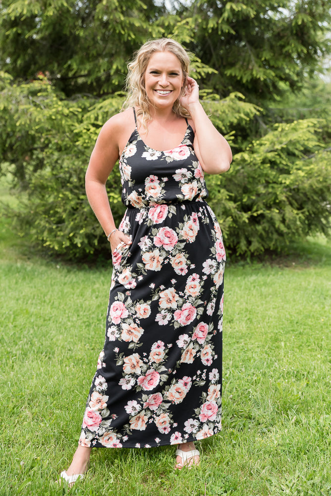 Floral Beauty Dress-White Birch-Timber Brooke Boutique, Online Women's Fashion Boutique in Amarillo, Texas