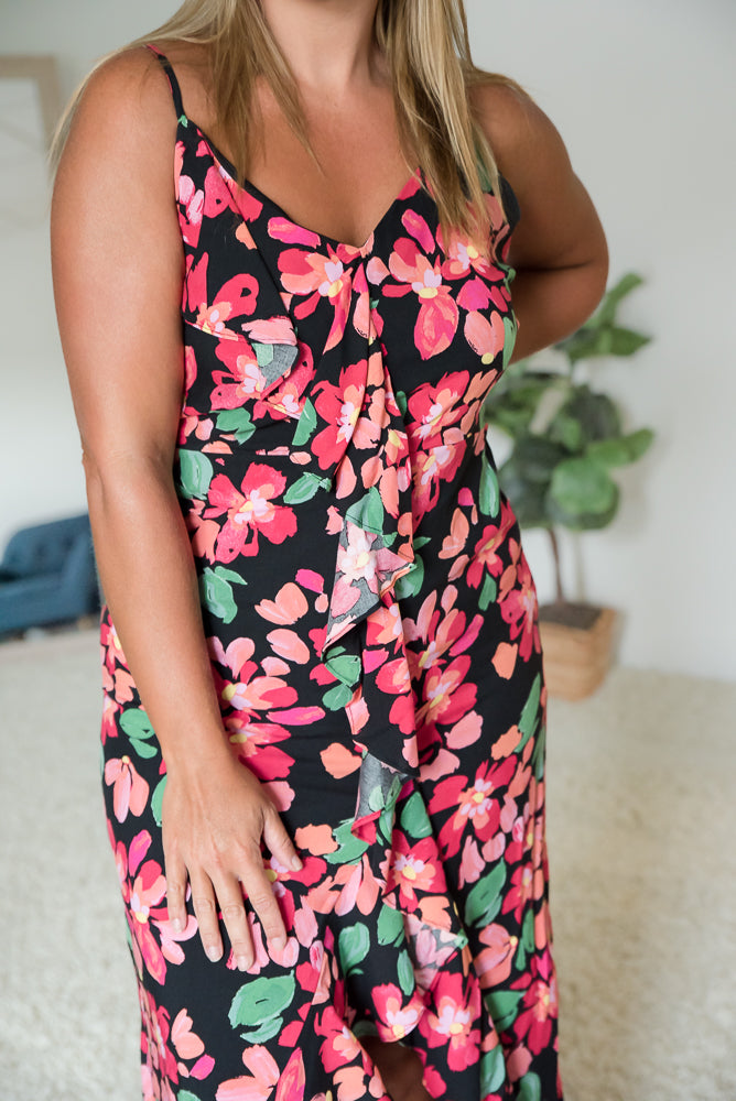 Flourishing in Floral Dress-Andre by Unit-Timber Brooke Boutique, Online Women's Fashion Boutique in Amarillo, Texas