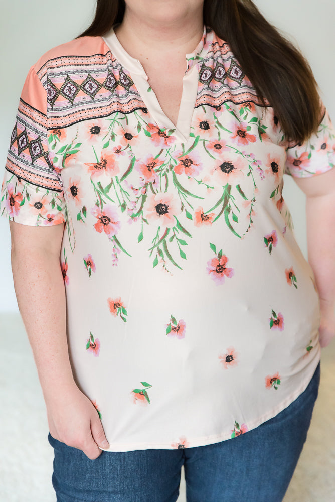 A Breeze in the Meadow Top-White Birch-Timber Brooke Boutique, Online Women's Fashion Boutique in Amarillo, Texas