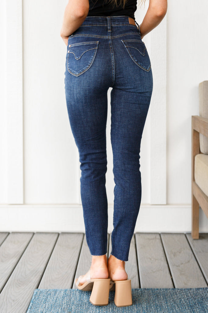 Nicole Tummy Control Skinny Jeans-Womens-Timber Brooke Boutique, Online Women's Fashion Boutique in Amarillo, Texas