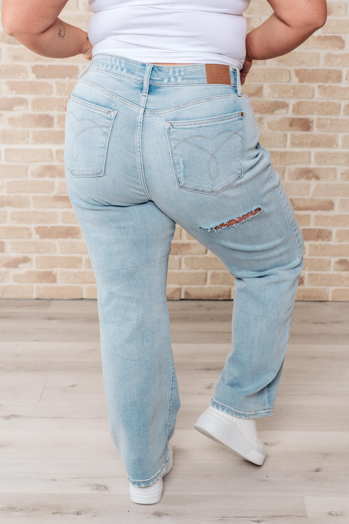 Parker High Rise 90's Straight Jeans-Womens-Timber Brooke Boutique, Online Women's Fashion Boutique in Amarillo, Texas