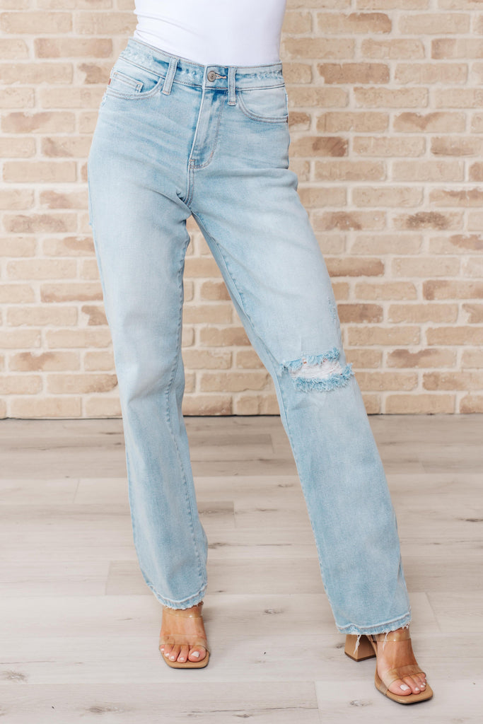 Parker High Rise 90's Straight Jeans-Womens-Timber Brooke Boutique, Online Women's Fashion Boutique in Amarillo, Texas