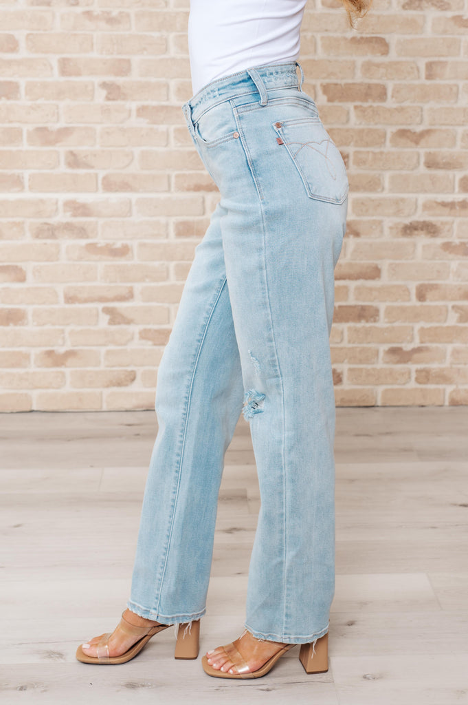 Parker High Rise 90's Straight Jeans-Womens-Timber Brooke Boutique, Online Women's Fashion Boutique in Amarillo, Texas