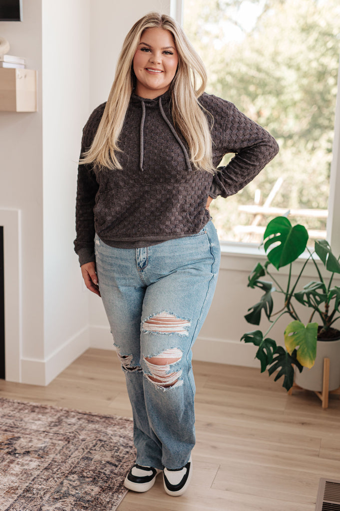 Ramona High Rise Rigid Magic Destroyed Straight Jeans-Womens-Timber Brooke Boutique, Online Women's Fashion Boutique in Amarillo, Texas