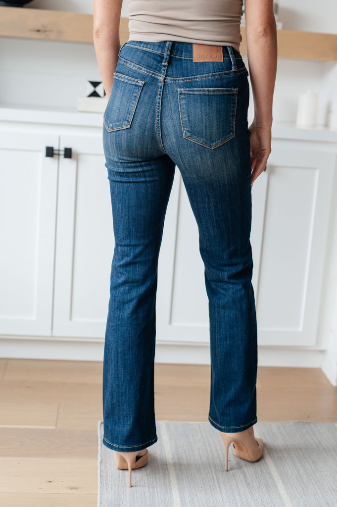 Ricki High Rise Pull On Slim Bootcut Jeans-Womens-Timber Brooke Boutique, Online Women's Fashion Boutique in Amarillo, Texas