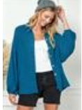 Button Down Shacket-Jackets-Timber Brooke Boutique, Online Women's Fashion Boutique in Amarillo, Texas