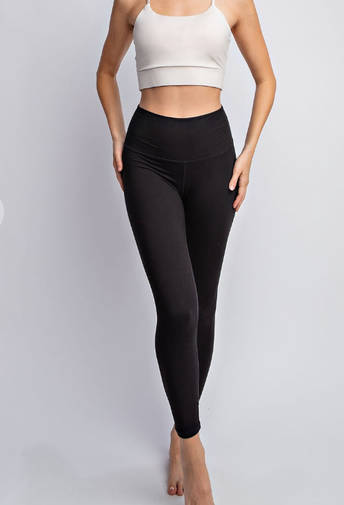 MARKET! Two-Line Yoga Stitch Leggings-Leggings-Timber Brooke Boutique, Online Women's Fashion Boutique in Amarillo, Texas