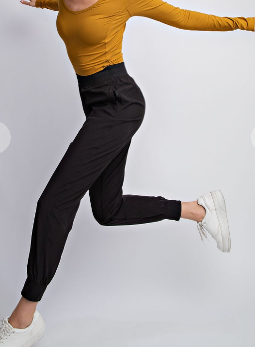 MARKET! Dance Studio Mid Jogger-Leggings-Timber Brooke Boutique, Online Women's Fashion Boutique in Amarillo, Texas