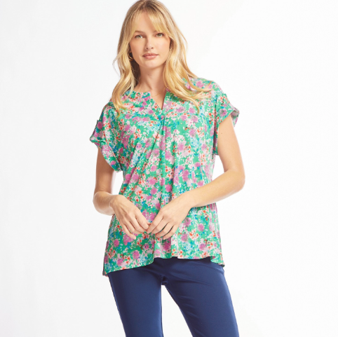 Surrounded With Love-Short Sleeve Top-Timber Brooke Boutique, Online Women's Fashion Boutique in Amarillo, Texas