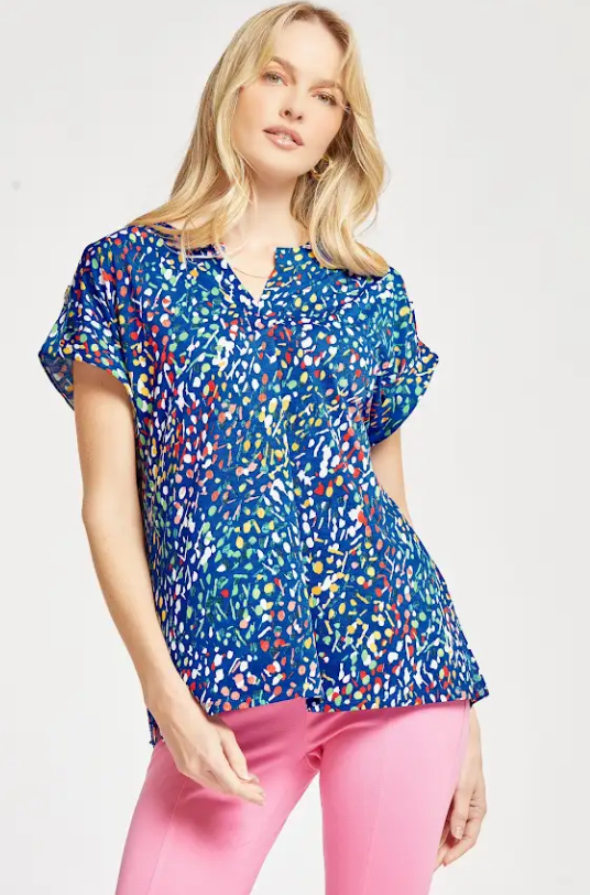 Thinking Of This-Short Sleeve Top-Timber Brooke Boutique, Online Women's Fashion Boutique in Amarillo, Texas