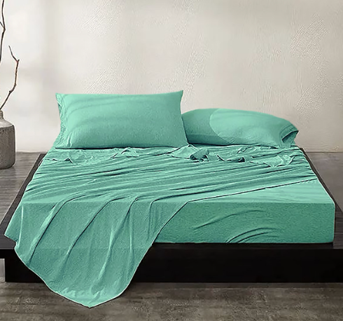 Light Blue Extra Soft Luxury Sheet Set-Sheets-Timber Brooke Boutique, Online Women's Fashion Boutique in Amarillo, Texas