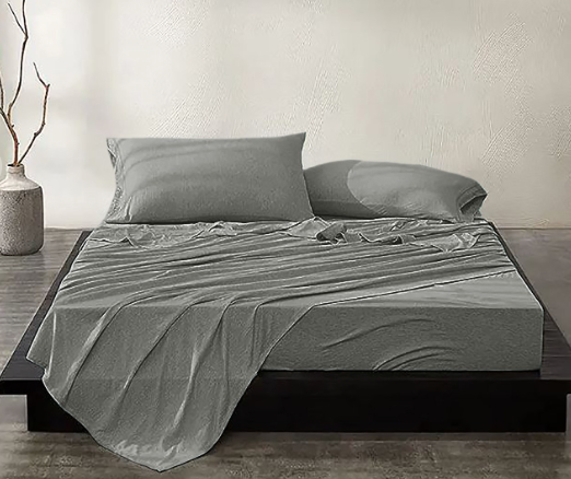 Charcoal Grey Extra Soft Luxury Sheet Set-Sheets-Timber Brooke Boutique, Online Women's Fashion Boutique in Amarillo, Texas