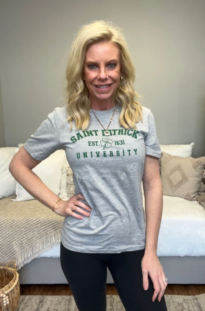 Saint Patrick University-Timber Brooke Boutique, Online Women's Fashion Boutique in Amarillo, Texas