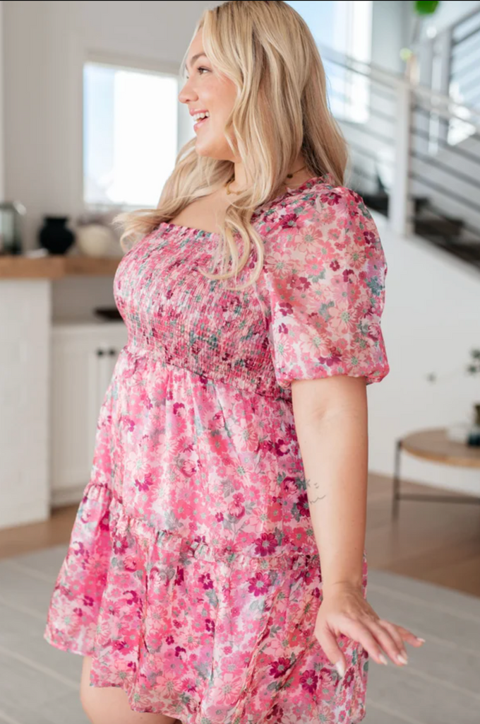 SAMPLE! Begin Again Floral Dress-Timber Brooke Boutique, Online Women's Fashion Boutique in Amarillo, Texas