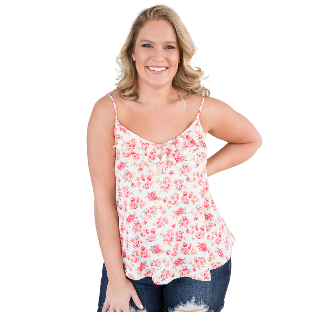 Sweeter Than Fiction Sleeveless Top-White Birch-Timber Brooke Boutique, Online Women's Fashion Boutique in Amarillo, Texas