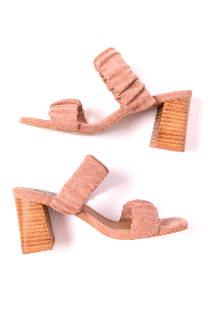 Tropic Like it's Hot Heels in Blush Suede-Womens-Timber Brooke Boutique, Online Women's Fashion Boutique in Amarillo, Texas