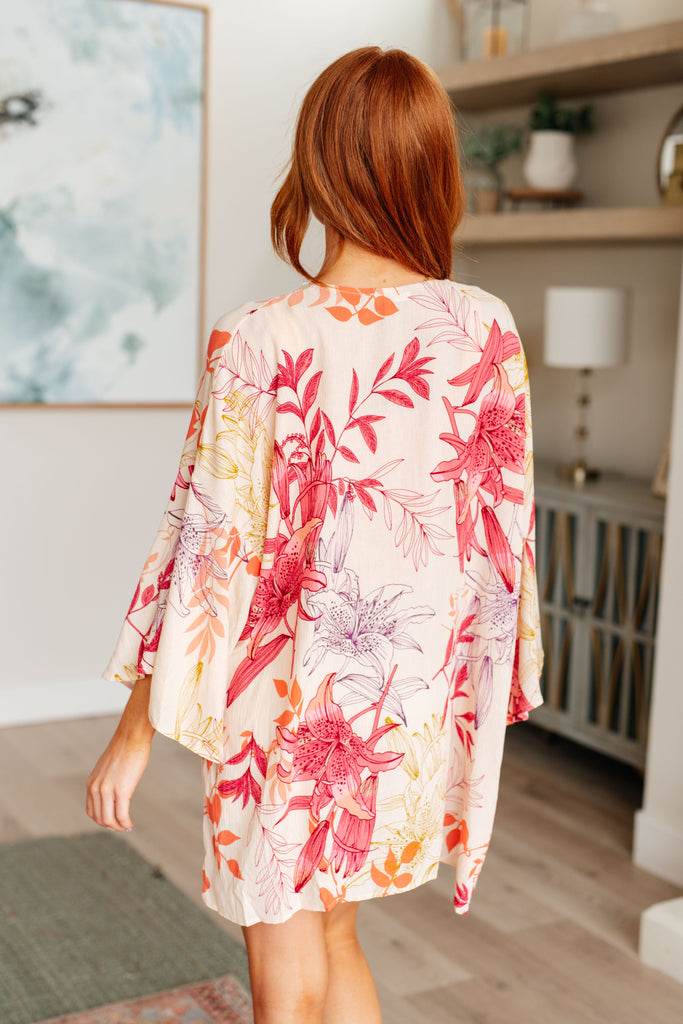 Vacay Season Bell Sleeve Kimono-Layers-Timber Brooke Boutique, Online Women's Fashion Boutique in Amarillo, Texas