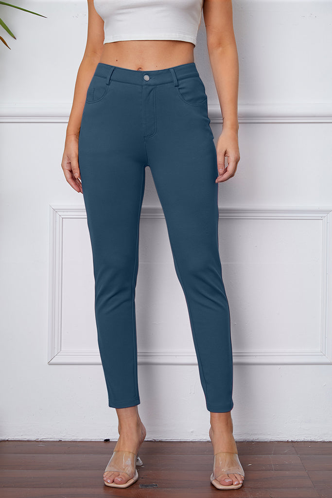 StretchyStitch Pants by Basic Bae-Pants-Timber Brooke Boutique, Online Women's Fashion Boutique in Amarillo, Texas