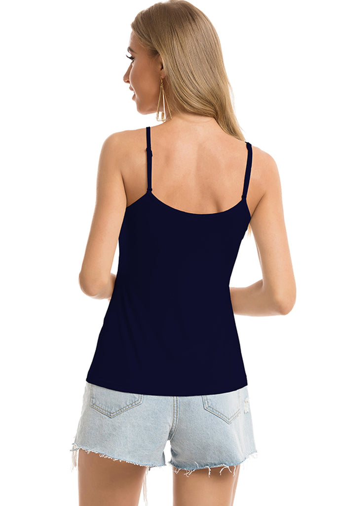 Scoop Neck Spaghetti Strap Cami-Timber Brooke Boutique, Online Women's Fashion Boutique in Amarillo, Texas