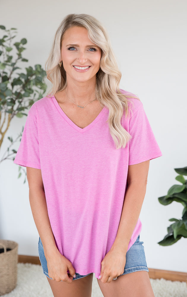 Keep it Simple Top-Zenana-Timber Brooke Boutique, Online Women's Fashion Boutique in Amarillo, Texas