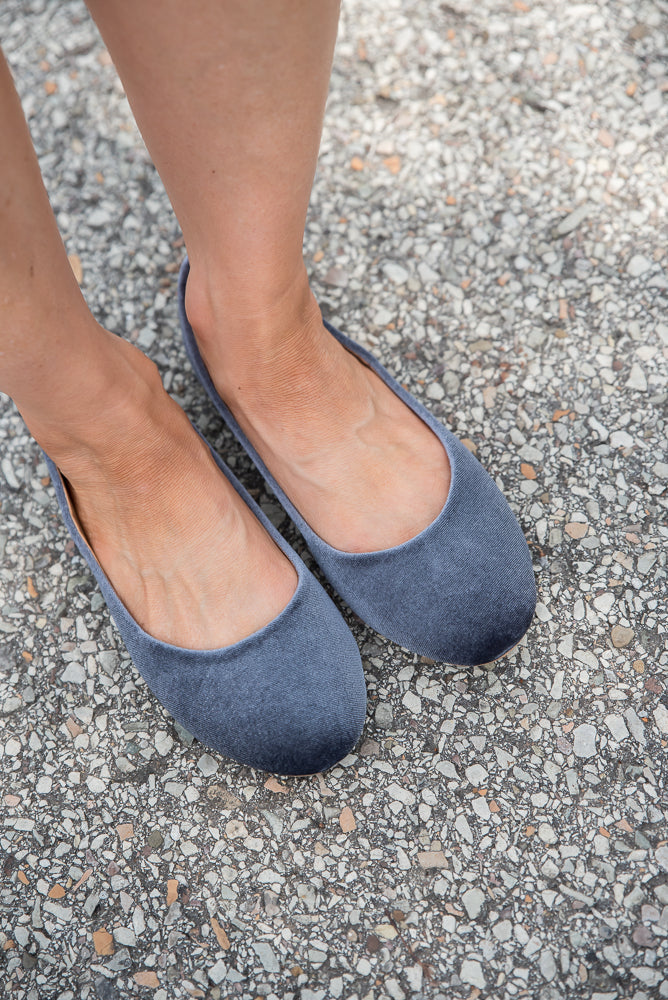 Lookin' Fine Velvet Flats-H2K-Timber Brooke Boutique, Online Women's Fashion Boutique in Amarillo, Texas