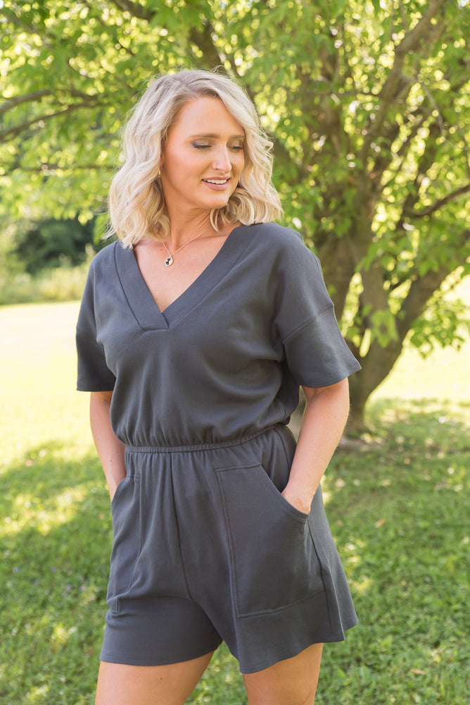 All Dolled Up Romper-Zenana-Timber Brooke Boutique, Online Women's Fashion Boutique in Amarillo, Texas