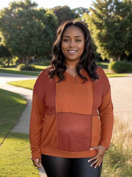 Seasons Change Top-White Birch-Timber Brooke Boutique, Online Women's Fashion Boutique in Amarillo, Texas