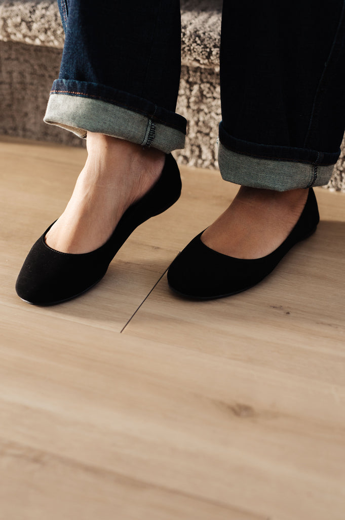 On Your Toes Ballet Flats in Black-Shoes-Timber Brooke Boutique, Online Women's Fashion Boutique in Amarillo, Texas