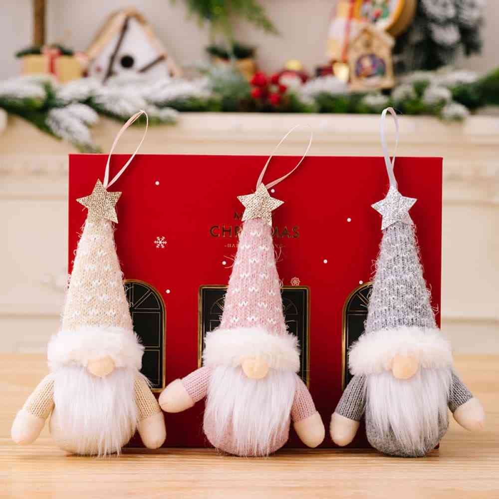 Assorted 2-Piece Faceless Gnome Hanging Widgets-Timber Brooke Boutique, Online Women's Fashion Boutique in Amarillo, Texas