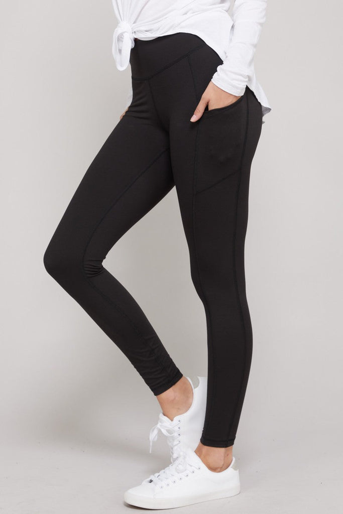 On The Go Leggings in Black-Rae Mode-Timber Brooke Boutique, Online Women's Fashion Boutique in Amarillo, Texas