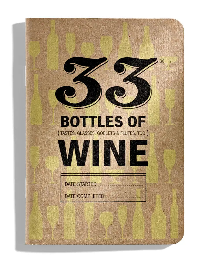 PREORDER: 33 Bottles of Wine Tasting Notebook-Womens-Timber Brooke Boutique, Online Women's Fashion Boutique in Amarillo, Texas