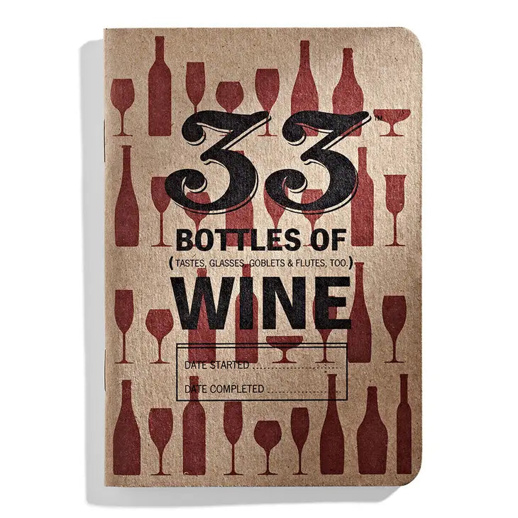 PREORDER: 33 Bottles of Wine Tasting Notebook-Womens-Timber Brooke Boutique, Online Women's Fashion Boutique in Amarillo, Texas