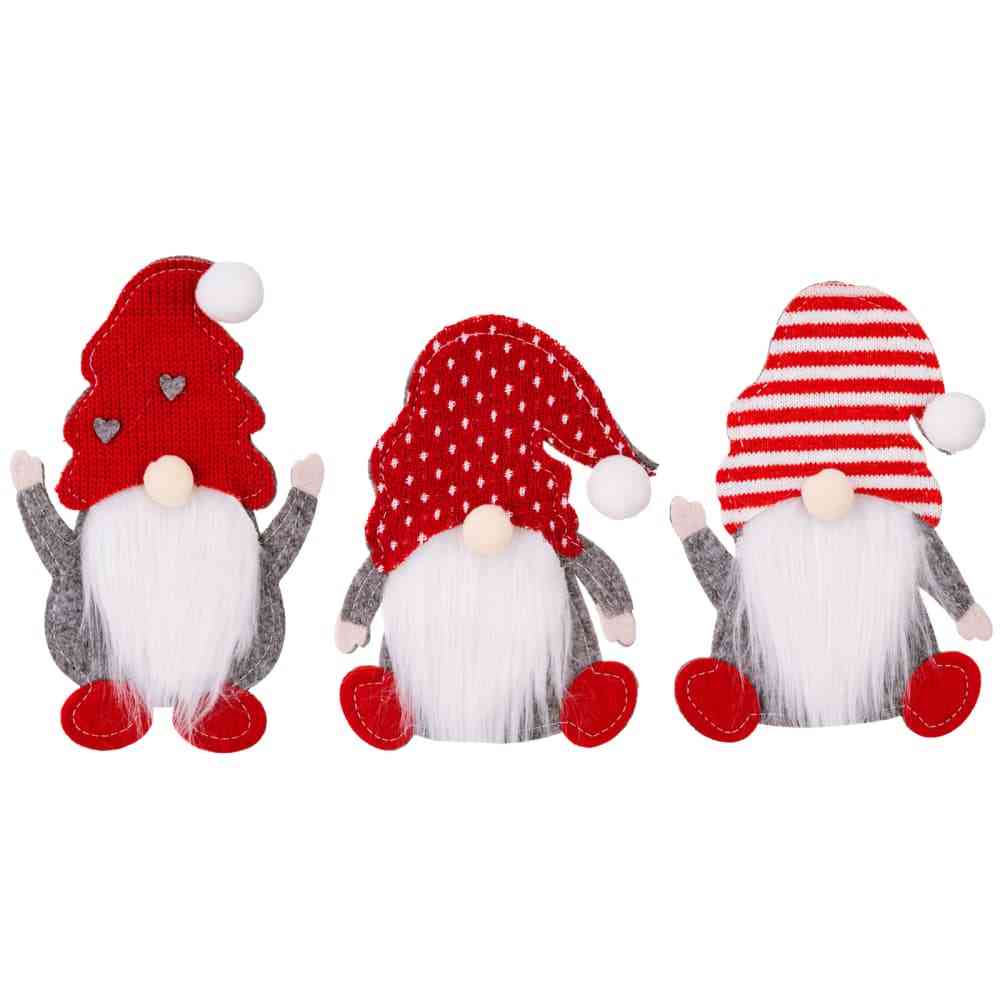 3-Piece Faceless Gnome Cutlery Holders-Timber Brooke Boutique, Online Women's Fashion Boutique in Amarillo, Texas