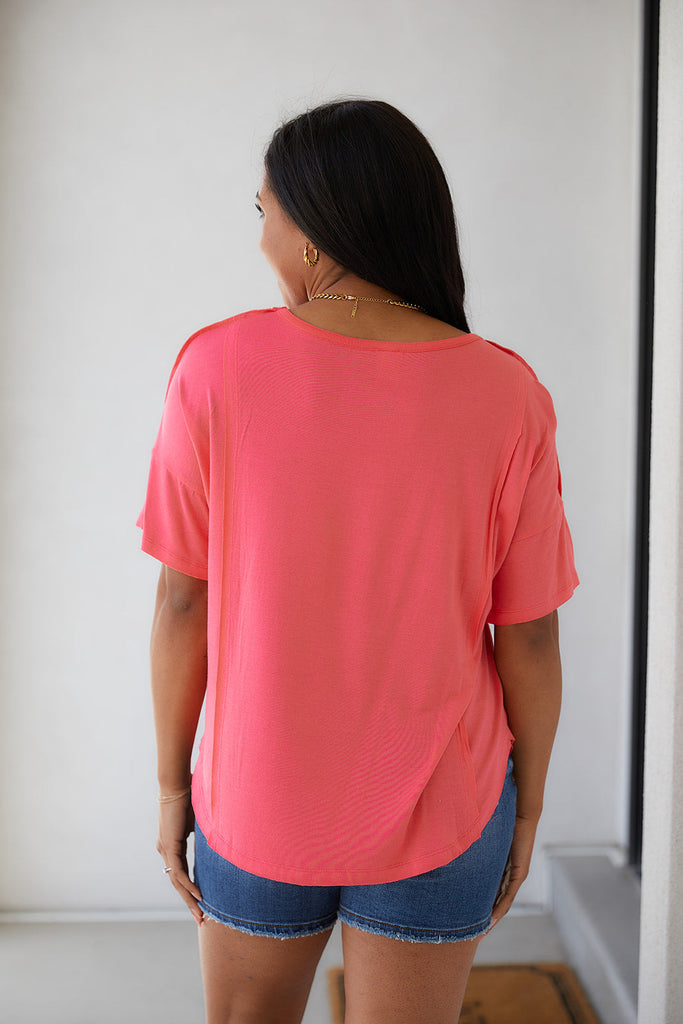 Always Mine Scoop Neck Top-Womens-Timber Brooke Boutique, Online Women's Fashion Boutique in Amarillo, Texas