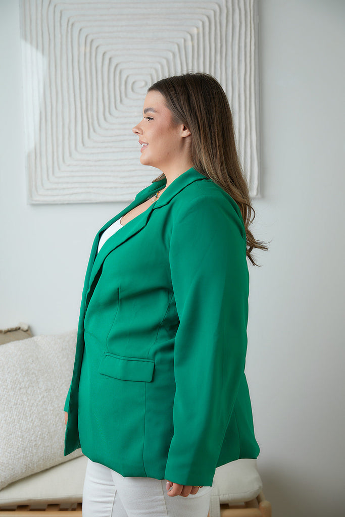 Business as Usual Blazer-Womens-Timber Brooke Boutique, Online Women's Fashion Boutique in Amarillo, Texas
