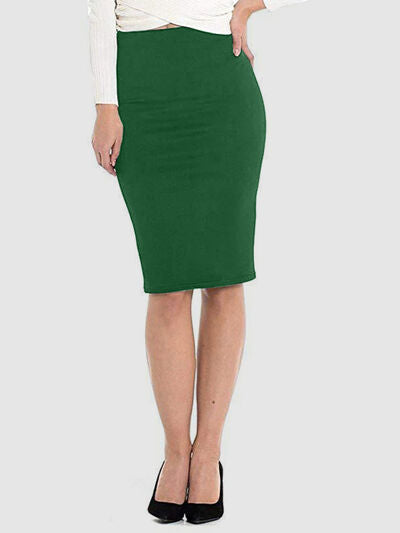 High Waist Wrap Skirt-Timber Brooke Boutique, Online Women's Fashion Boutique in Amarillo, Texas