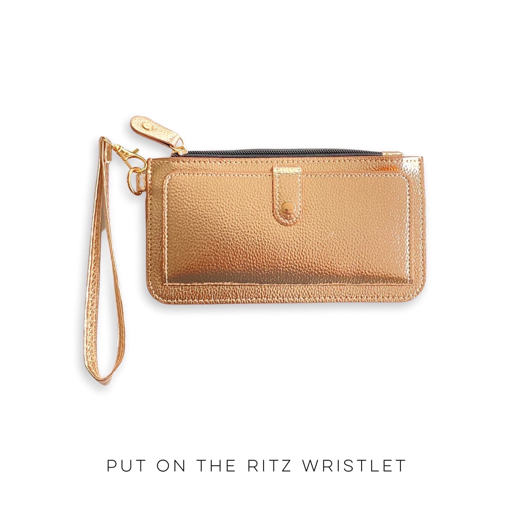 Put on the Ritz Wristlet-Julia Rose-Timber Brooke Boutique, Online Women's Fashion Boutique in Amarillo, Texas