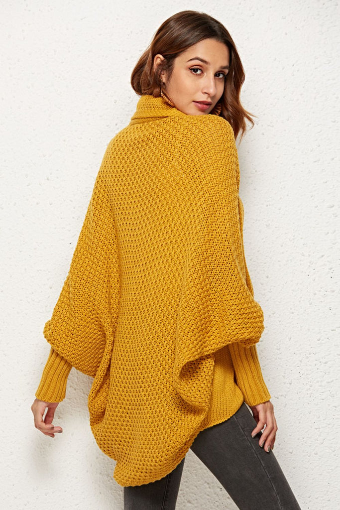 Open Front Dolman Sleeve Longline Cardigan-Timber Brooke Boutique, Online Women's Fashion Boutique in Amarillo, Texas