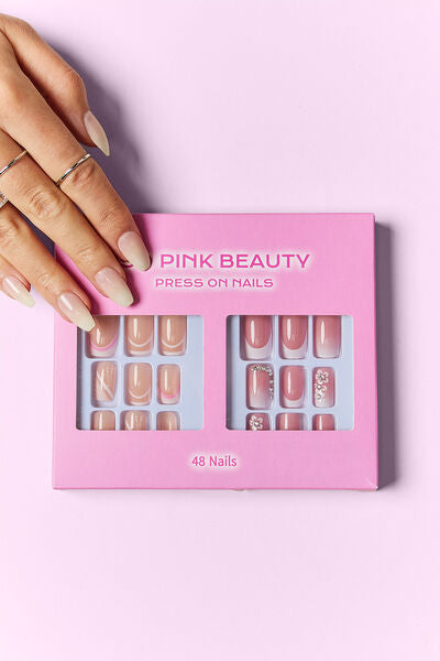 SO PINK BEAUTY Press On Nails 2 Packs-Timber Brooke Boutique, Online Women's Fashion Boutique in Amarillo, Texas