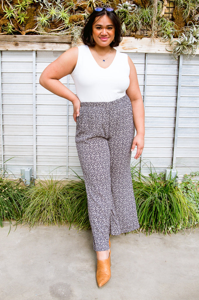 City Views Wide Leg Pants-Womens-Timber Brooke Boutique, Online Women's Fashion Boutique in Amarillo, Texas