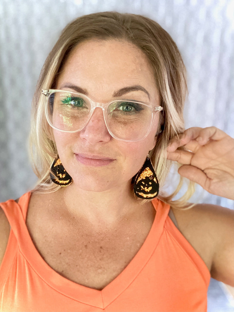 The Perfect Pumpkin Earrings-Julia Rose-Timber Brooke Boutique, Online Women's Fashion Boutique in Amarillo, Texas