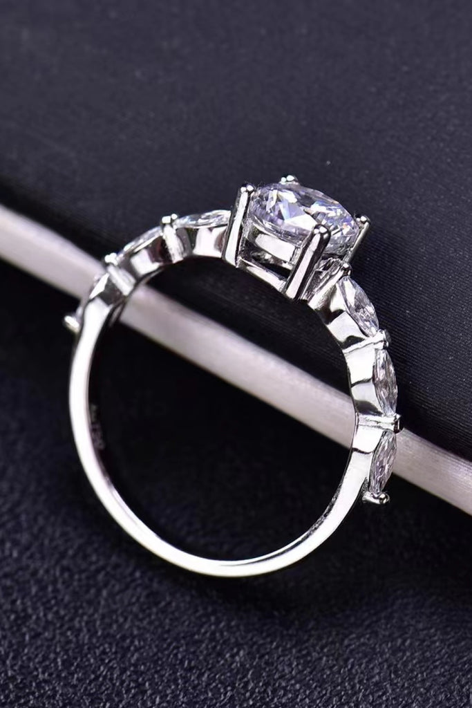Now I See 1 Carat Moissanite Ring-Timber Brooke Boutique, Online Women's Fashion Boutique in Amarillo, Texas
