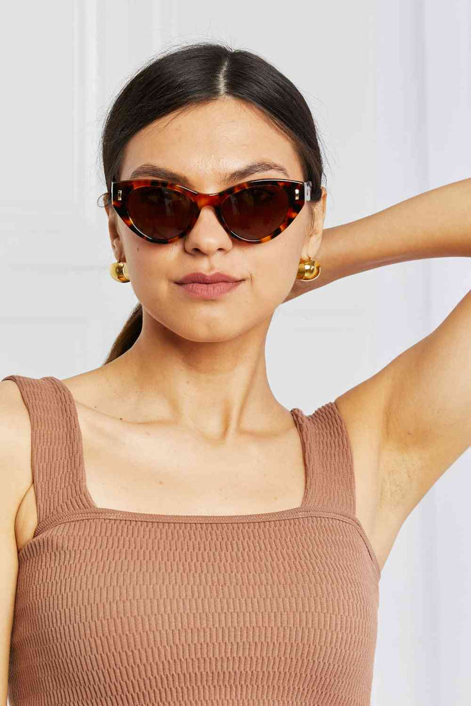 Tortoiseshell Acetate Frame Sunglasses-Timber Brooke Boutique, Online Women's Fashion Boutique in Amarillo, Texas