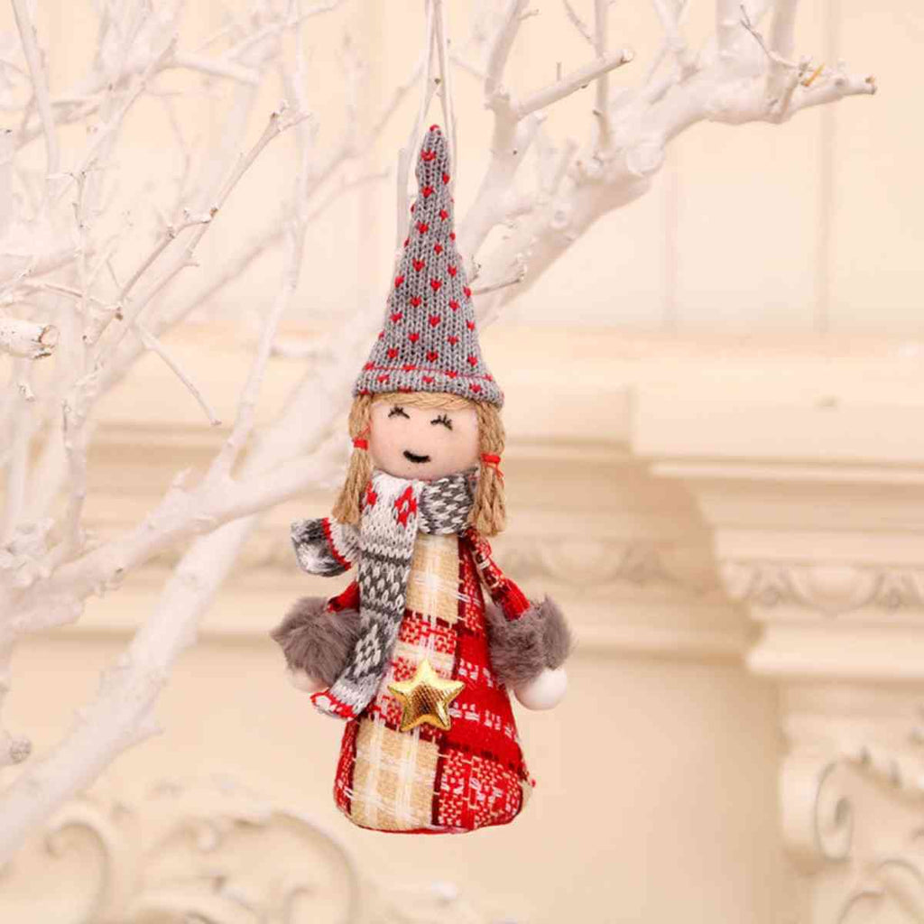 Assorted 2-Piece Christmas Gnome Hanging Widgets-Timber Brooke Boutique, Online Women's Fashion Boutique in Amarillo, Texas