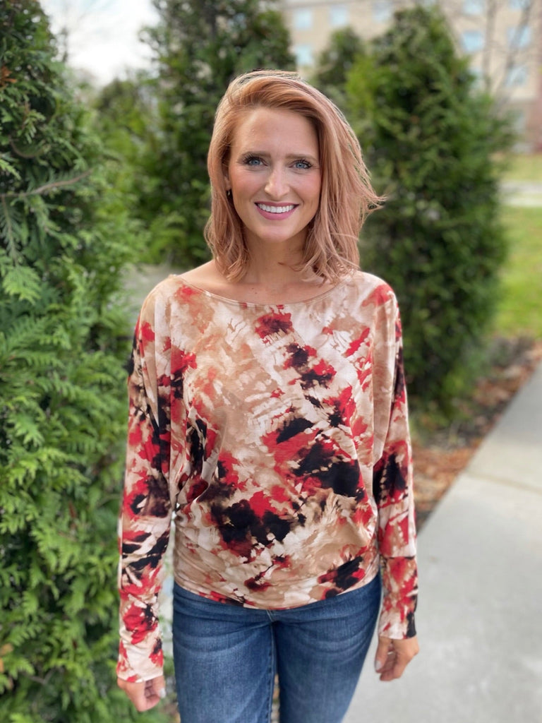 Feel the Fire Top-White Birch-Timber Brooke Boutique, Online Women's Fashion Boutique in Amarillo, Texas