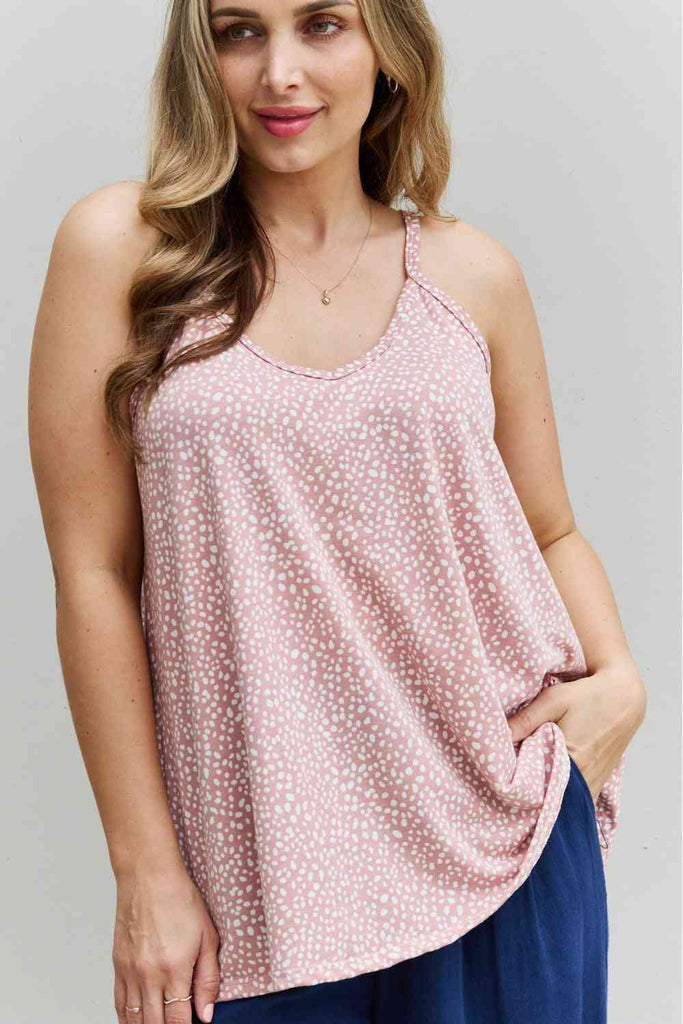 HOPELY High Love Spaghetti Strap V-Neck Top-Timber Brooke Boutique, Online Women's Fashion Boutique in Amarillo, Texas