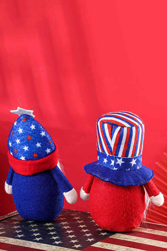 2-Piece Independence Day Beard Gnomes-Timber Brooke Boutique, Online Women's Fashion Boutique in Amarillo, Texas