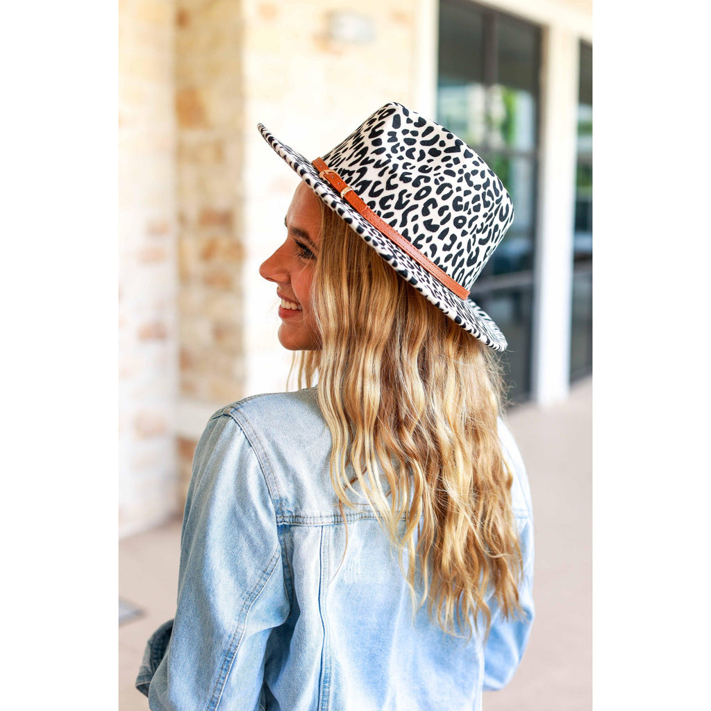 Ready to Ship | Wide Brim Fedora Hat-Timber Brooke Boutique, Online Women's Fashion Boutique in Amarillo, Texas