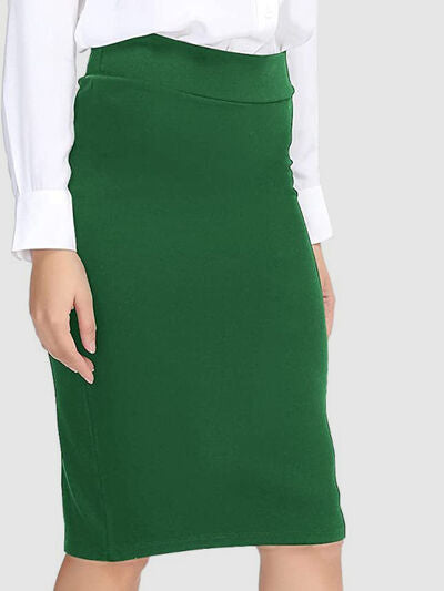 High Waist Wrap Skirt-Timber Brooke Boutique, Online Women's Fashion Boutique in Amarillo, Texas