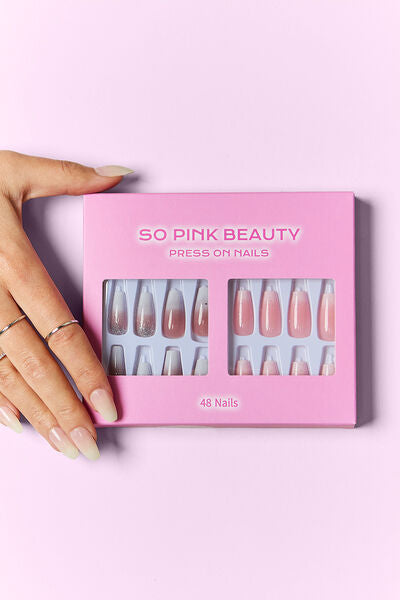 SO PINK BEAUTY Press On Nails 2 Packs-Timber Brooke Boutique, Online Women's Fashion Boutique in Amarillo, Texas